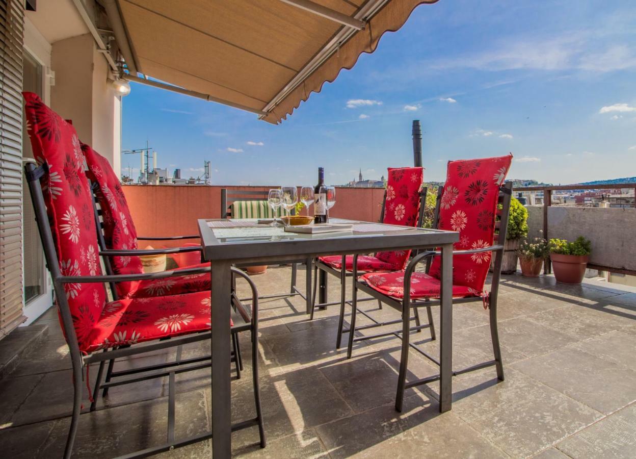 בודפשט Margaret Apartment For 5 People With Panorama Terrace מראה חיצוני תמונה